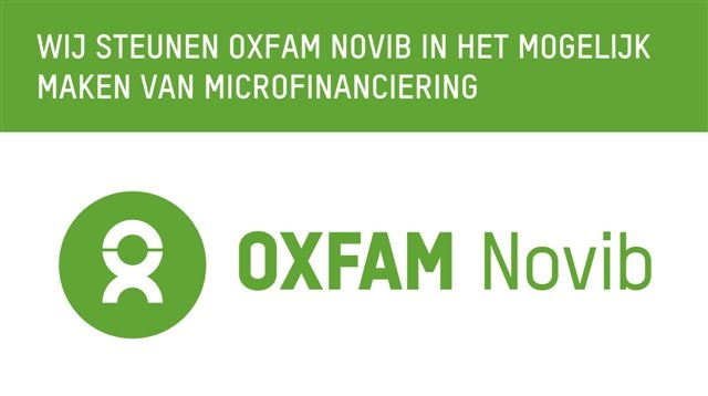 Wij steunen Oxfam Novib